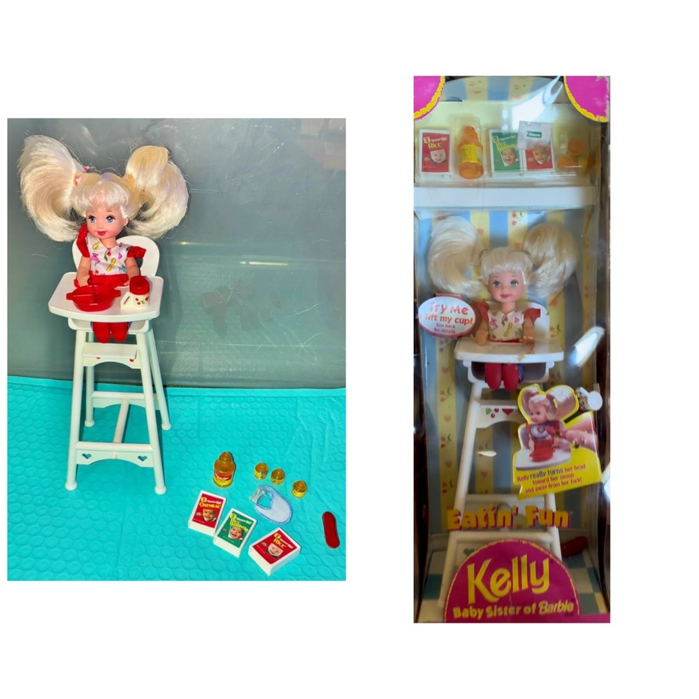 Mattel Cream and White Doll with Accessories